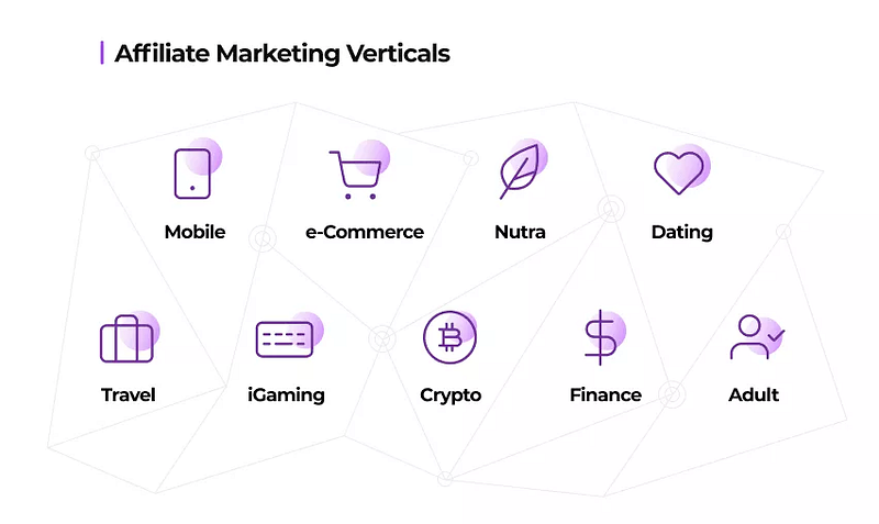 Verticals in affiliate marketing: What types are there?