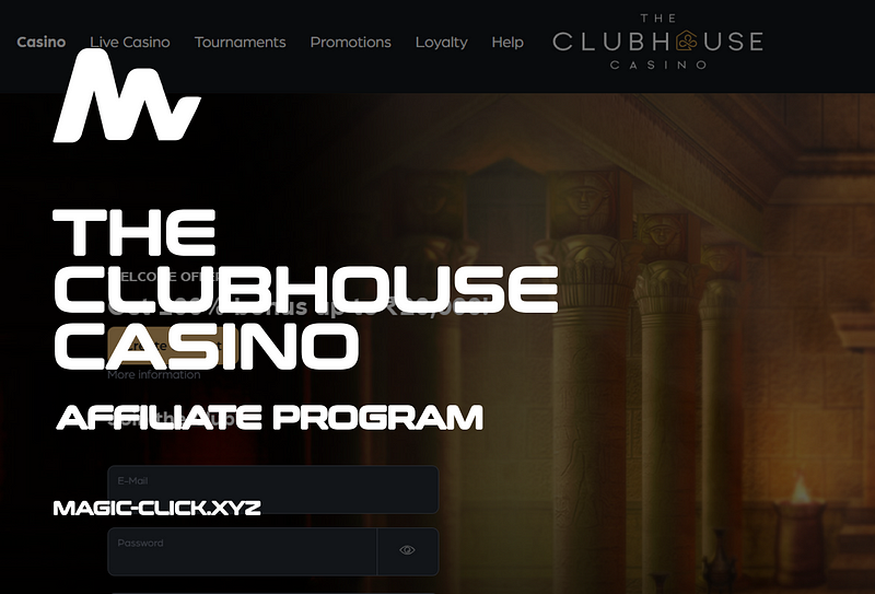 The Clubhouse Affiliates — Casino Affiliate Program