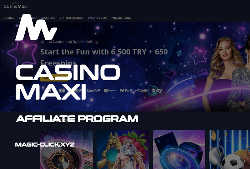Casino Maxi — Affiliate Program