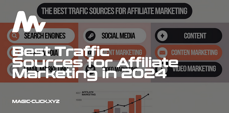 Best Traffic Sources for Affiliate Marketing in 2024