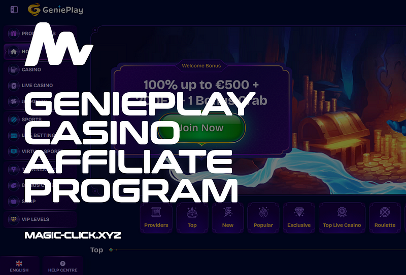 GeniePlay: Affiliate Program & Casino