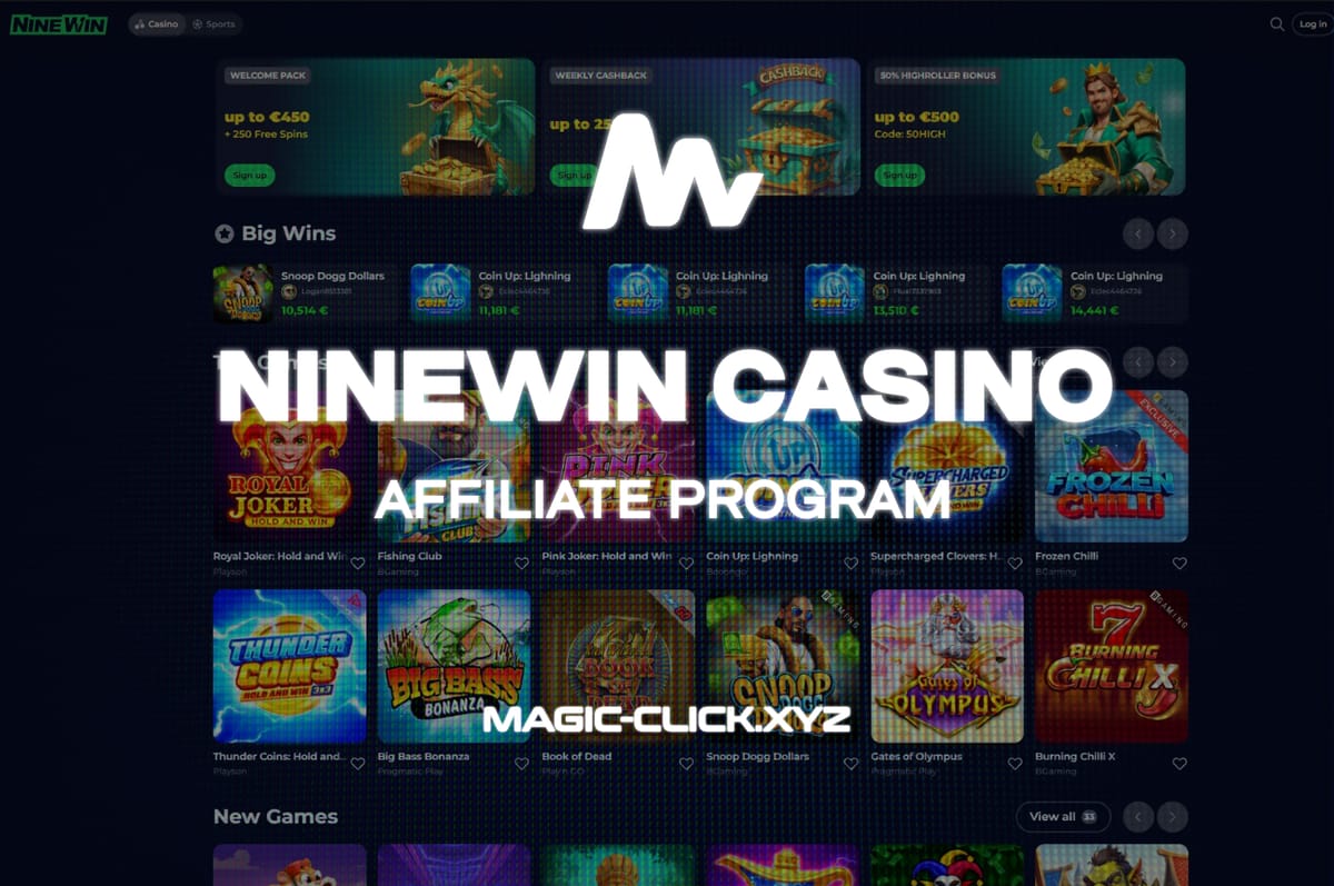 Nine Win Casino - Affiliate Program