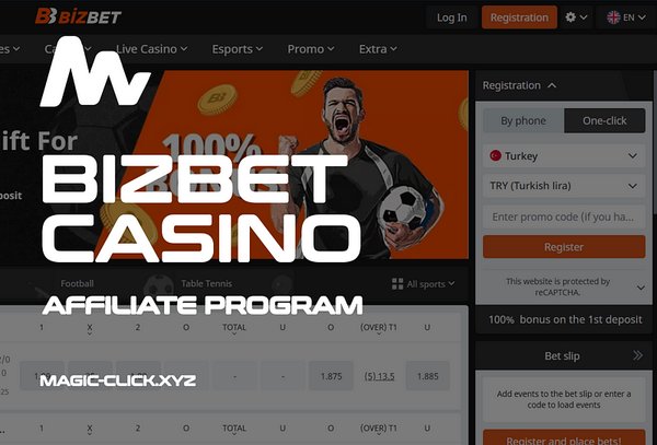 BizBet Casino — Affiliate Program, Partners