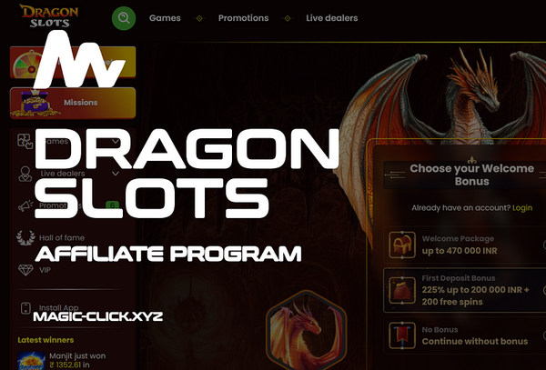 Dragon Slots Casino — Affiliate Program, Partners