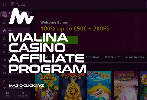 Malina Casino: Affiliate Program