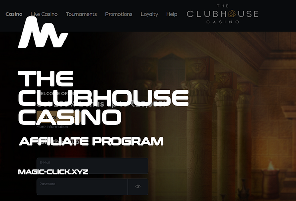 The Clubhouse Affiliates — Casino Affiliate Program