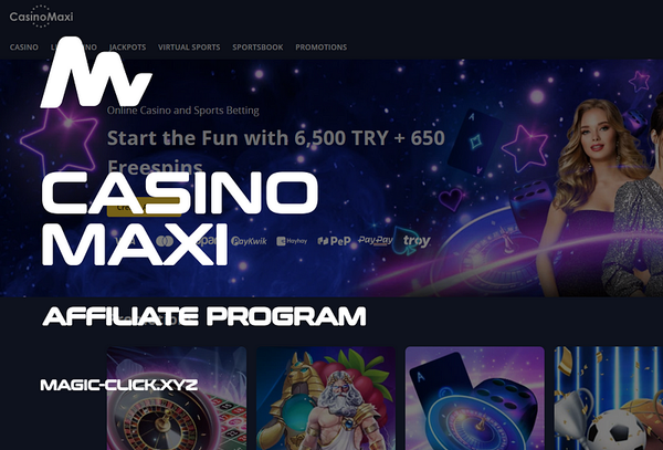 Casino Maxi — Affiliate Program