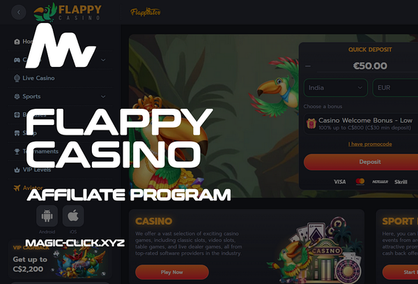 Flappy Casino — Affiliate Program