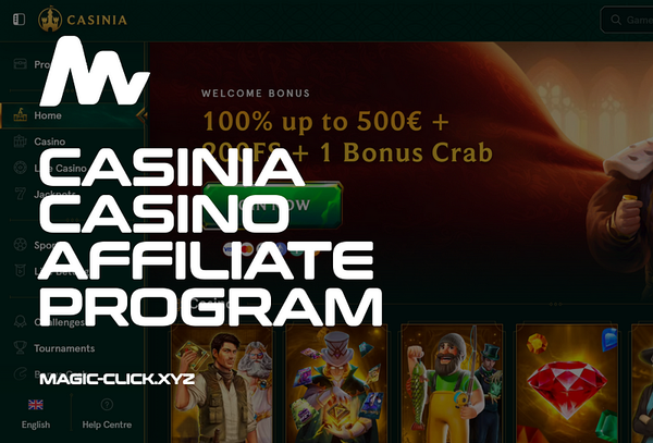 Casinia Casino: Affiliate Program
