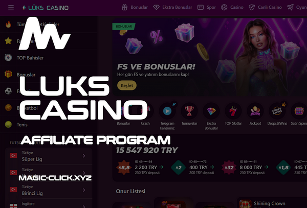 Luks Casino — Affiliate