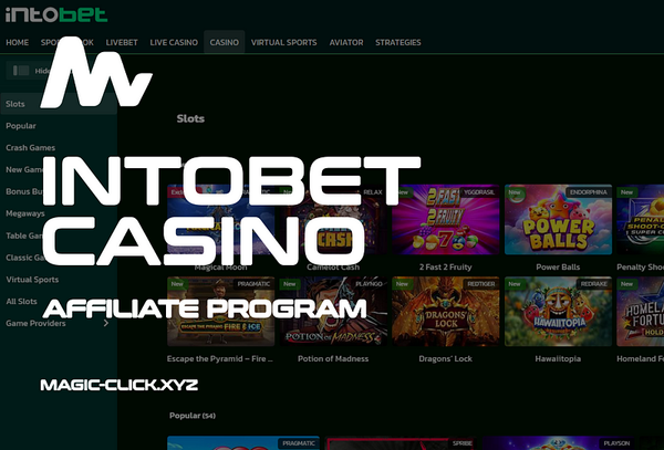 Intobet Casino — Affiliate Program
