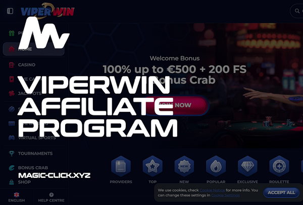 ViperWin: Affiliate program & Casino