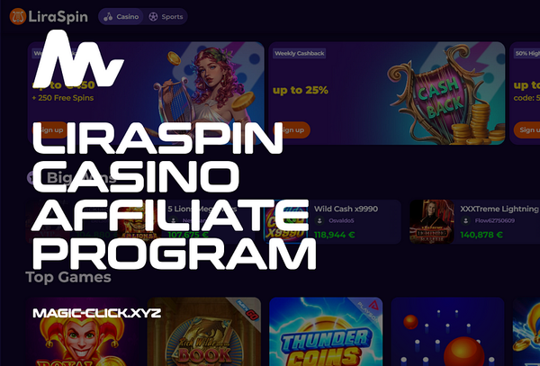 LiraSpin Casino — Affiliate Program