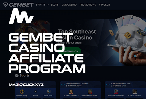 Gembet Casino: Affiliate Program