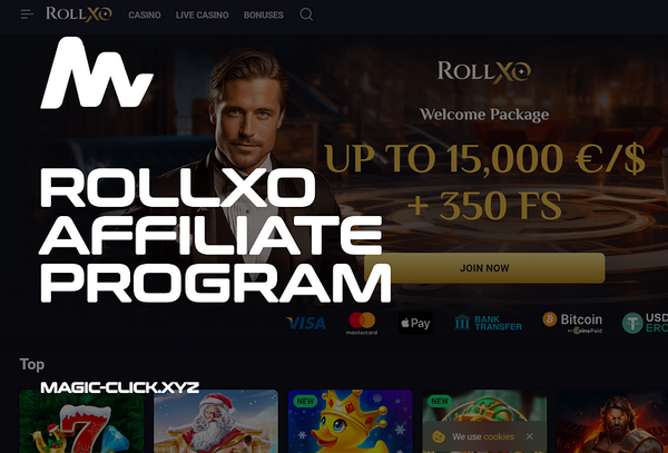 RollXO: Affiliate program & Casino