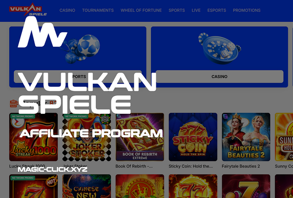 Vulkan Spiele — Affiliate, V Partners