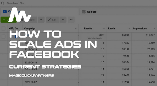 How to scale Facebook Ads campaigns