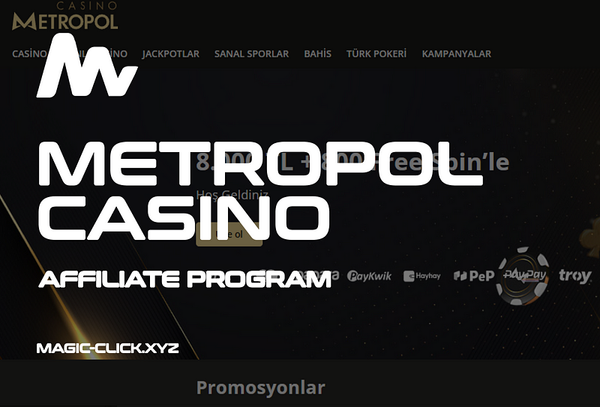 Casino Metropol — Affiliate Program, Partners