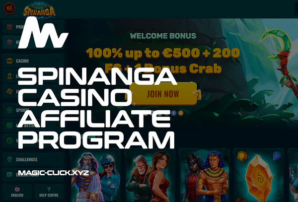 Spinanga Casino: Affiliate Program