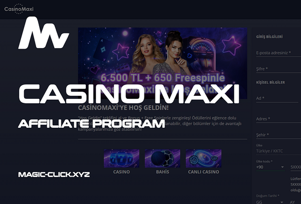 Casino Maxi — Affiliate Program, Partners