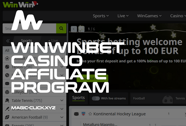 WinWinBet Casino: Affiliate Program