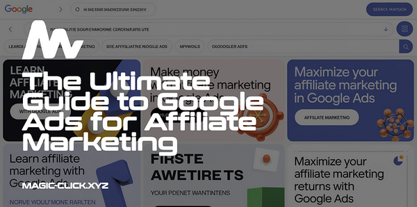 The Ultimate Guide to Google Ads for Affiliate Marketing
