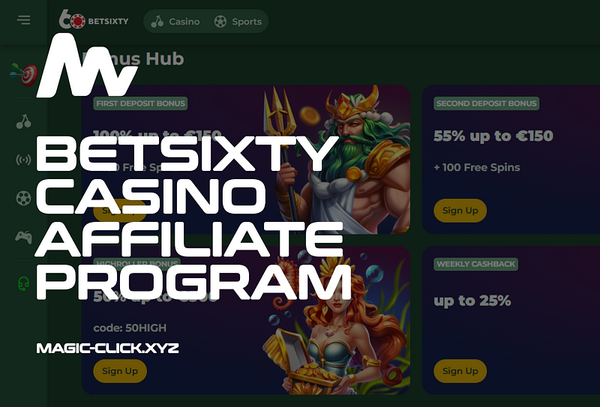 Betsixty Casino: Affiliate Program