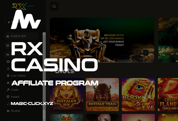 RX Partners— Casino Affiliate Program