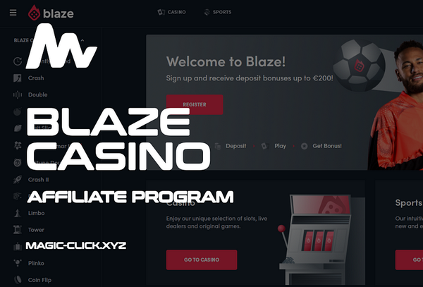 Blaze Affiliate — Casino Affiliate Program