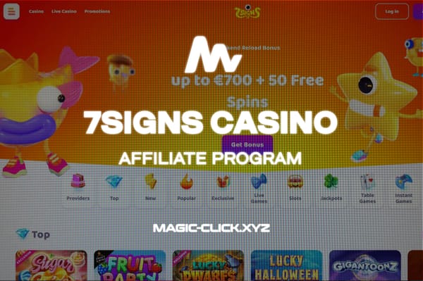7Signs Casino - Affiliate Program